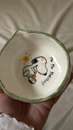 وعاء ماتشا snoopy