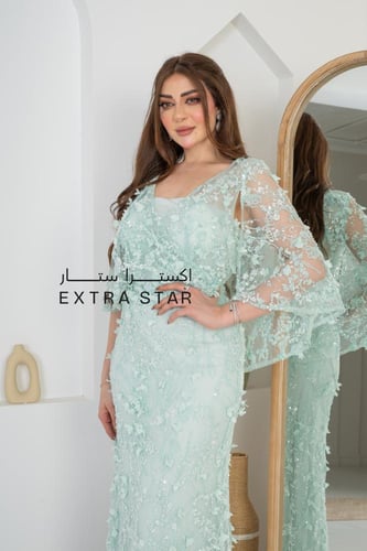 فستان سهره طويل فخم وانيق