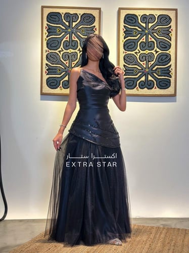 فستان طويل تب