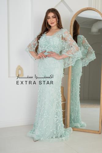 فستان سهره طويل فخم وانيق