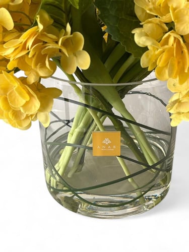Pure vase “yellow “