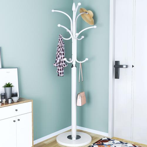 علاقة وحامل معاطف معدني أنيق بقاعدة ثابتة ب12 خطاف...