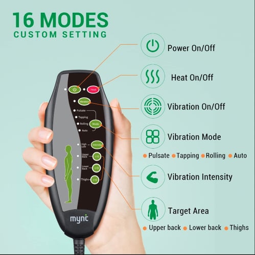 مقعد مساج مريح للسيارة