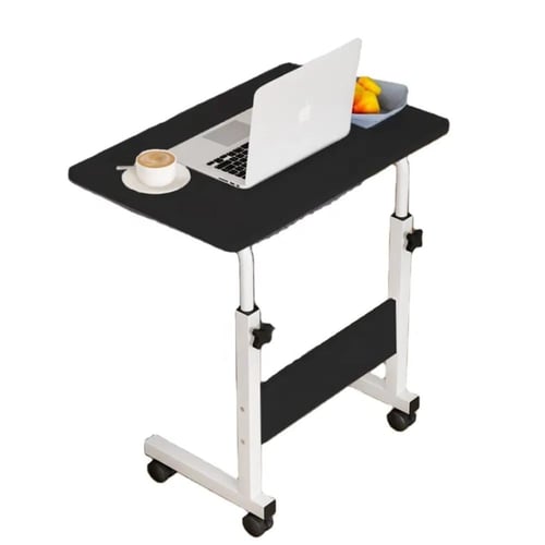 طاولة لابتوب قابلة للتعديل (60*85 سم) مع رف إضافي...