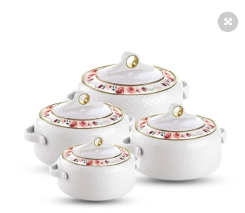 طقم حافظات نياسا 4 قطع المقاس الصغير 500/1000/1500...