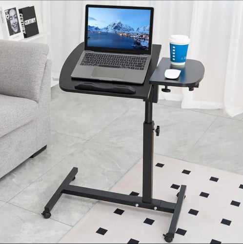 طاولة لابتوب متحركة وعملية قابلة للتعديل بارتفاعات...
