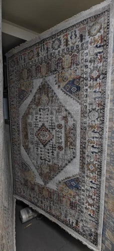 سجاد بوهيمي مقاس 1.5*2.2 اشكال متعددة