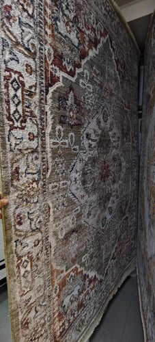 سجاد بوهيمي مقاس 1.5*2.2 اشكال متعددة