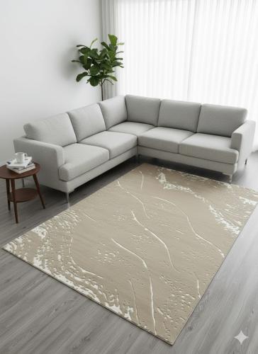 سجاد ماربيل - فندقي -بني/بيج