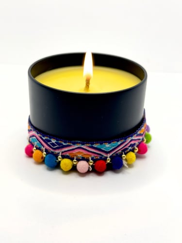 حكايه ..(شمعه عسل الباحه الطبيعي بتصميم مستوحى من...