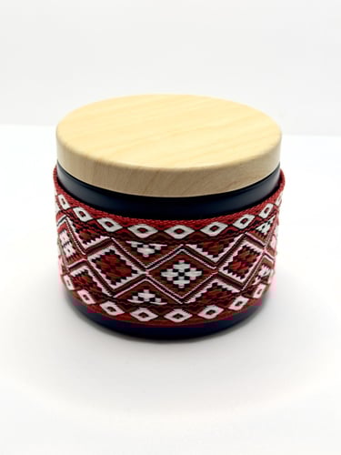 السدو ..(شمعه عسل الباحه الطبيعي بتصميم مستوحى من...