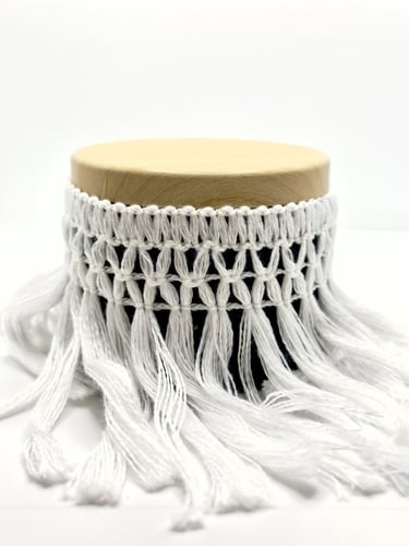 شمعه الهدب ..(شمعه عسل الباحه الطبيعي بتصميم مستوح...