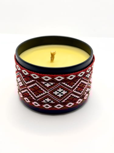 السدو ..(شمعه عسل الباحه الطبيعي بتصميم مستوحى من...