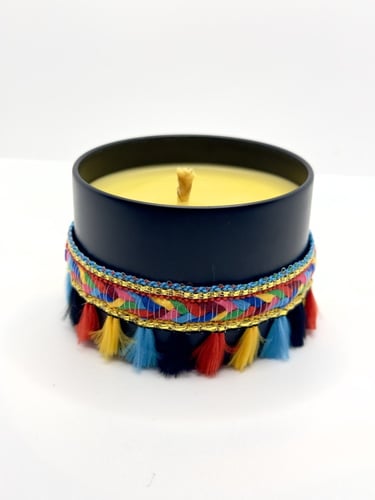 رنانه ..(شمعه عسل الباحه الطبيعي بتصميم مستوحى من...