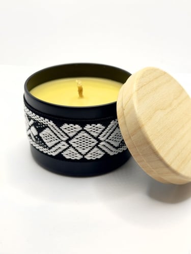 نجمه الليل ..شمعه العسل بتصميم مستوحى من جمال التر...