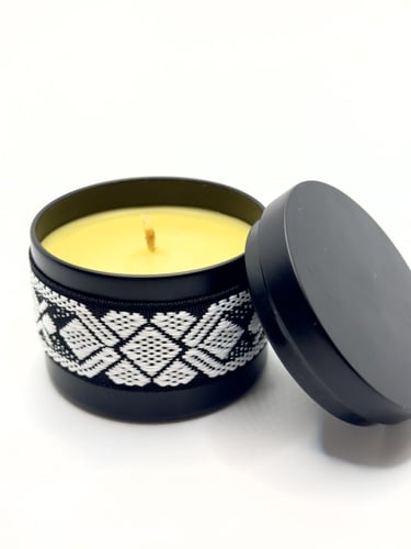 نجمة الليل .. شمعه العسل بتصميم مستوحى من جمال الت...