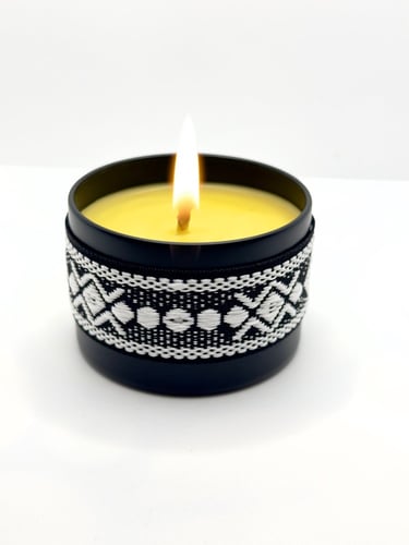 نجمة الليل ..شمعه العسل بتصميم مستوحى من جمال التر...