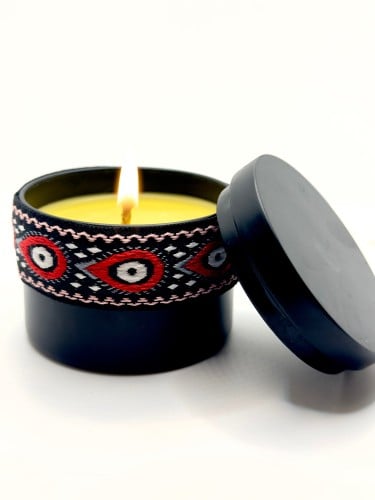 السمو ..(شمعه عسل الباحه الطبيعي بتصميم مستوحى من...