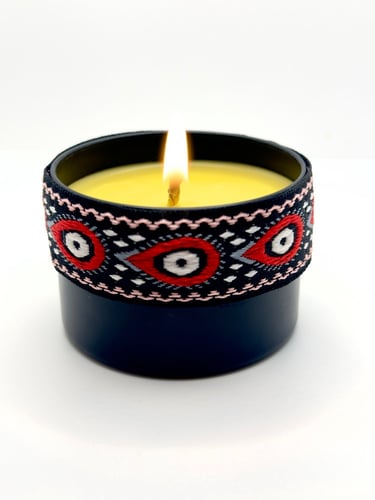 السمو ..(شمعه عسل الباحه الطبيعي بتصميم مستوحى من...