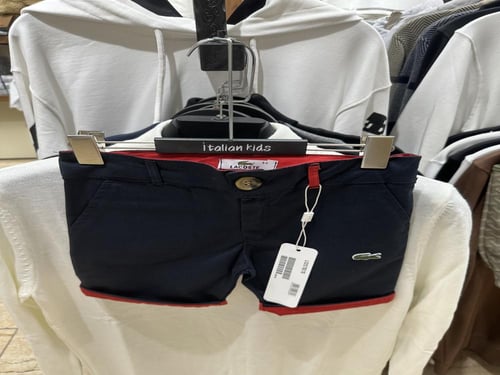 طقم لاكوست شورت+ تيشيرت