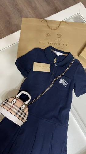 فستان بربري كحلي