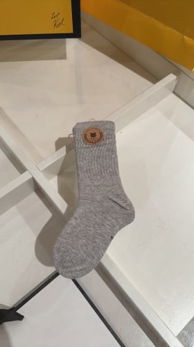 جوارب اطفال رمادي فاتح