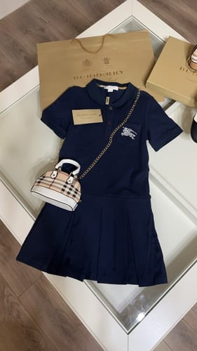 فستان بربري كحلي