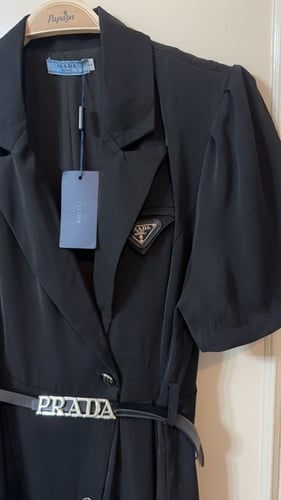 فستان برادا+ حزام