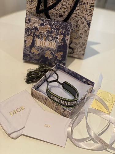 أسورة ديور قماش