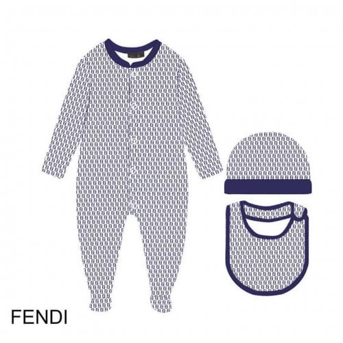 افارول فندي كحلي مواليد 3 قطع (افارول +قبعه+صدريه)