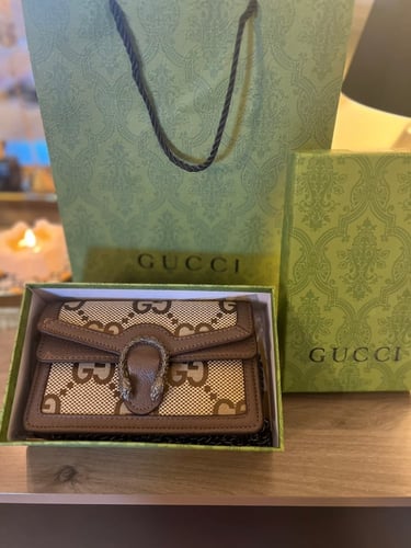 حقيبة قوتشي+بوكس