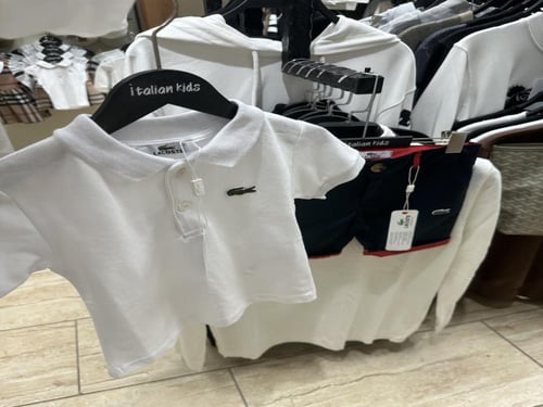 طقم لاكوست شورت+ تيشيرت