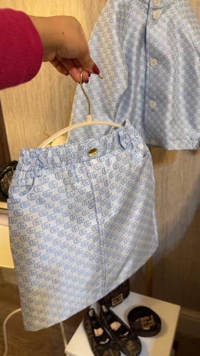 طقم قوتشي جاكيت +تنورة