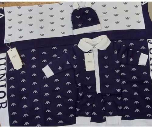 طقم ارماني لحاف+افارول +قبوع