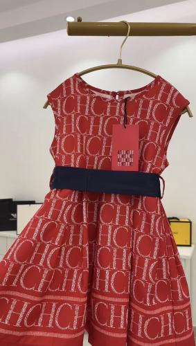 Red CH dress