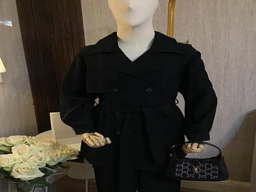 طقم نسائي جاكيت+ بنطلون