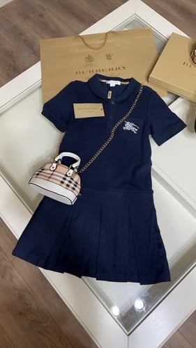 فستان بربري كحلي