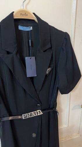 فستان برادا+ حزام