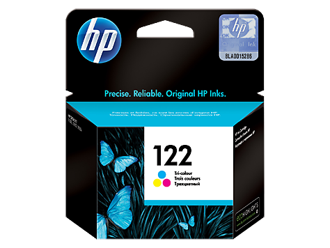 خرطوشة حبر HP 122 أصلية ثلاثية الألوان