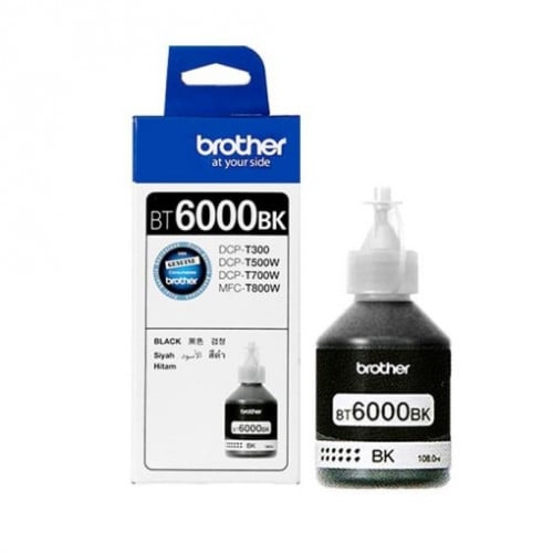 زجاجة حبر طابعة برازر BT6000BK أسود DCP-T300-T500-...