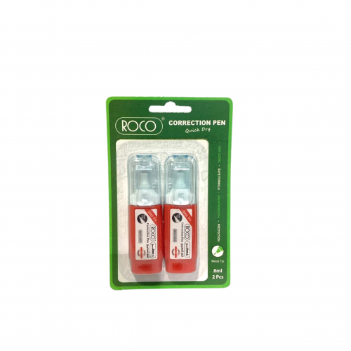 روكو قلم تصحيح طامس - عبوتين ، موديل :RQ-27033PK2