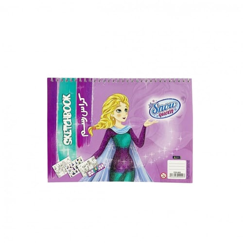 اس بي سي كراسة رسم صغيرة 4 في 1 شخصيات بناتي ، مود...