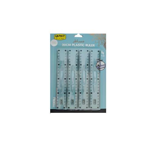 تولي مساطر بلاستيك 20 سم 4حبات ، موديل:KR971059-20...