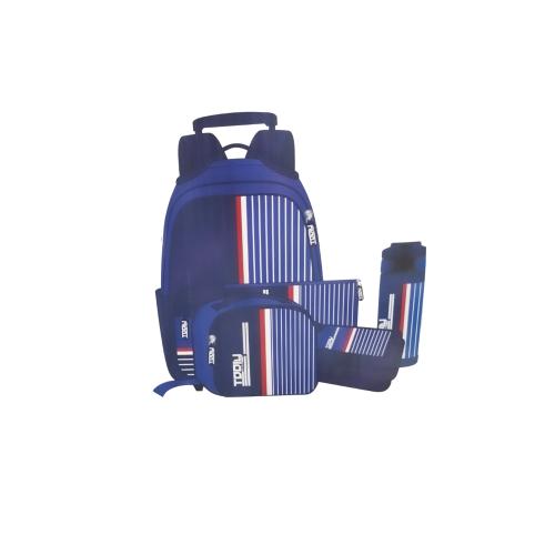 تولي طقم حقيبة مدرسية بعجلات 5 في 1 ولادي 16 انش ،...