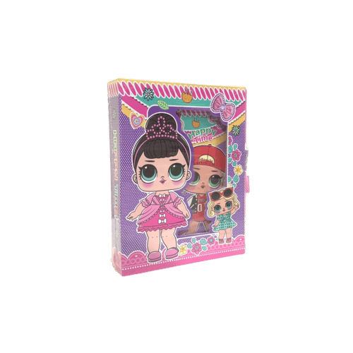 دفتر مذكرات مع قفل ، موديل : 22828B