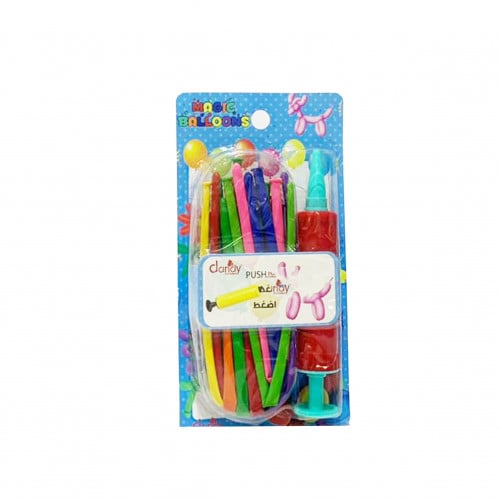 داندي بالونات ملونة مع منفاخ , موديل : 101312