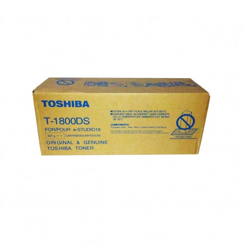 توشيبا 1800 حبر طابعة أسود , موديل : T-1800DS-5D