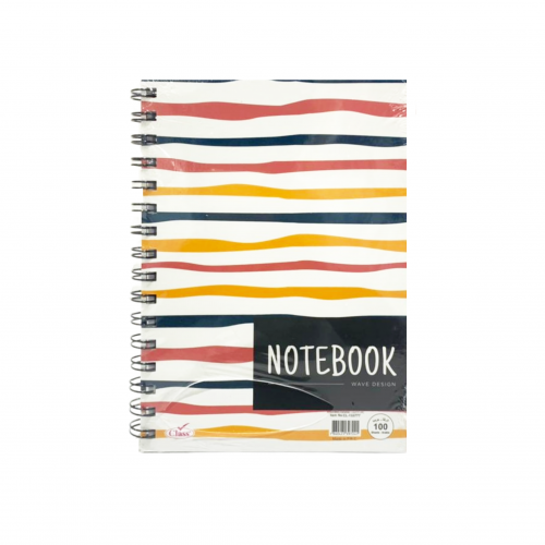 كلاس دفتر سلك مسطر عربي ، موديل : CL-133777