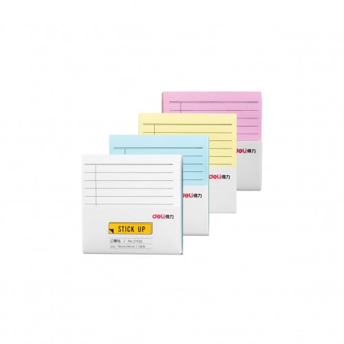 ديلي ورق ملاحظات لاصق مسطر 76*76 ، موديل :21526