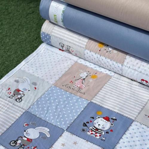 قماش قطن تركي عرض 240 سم للمتر